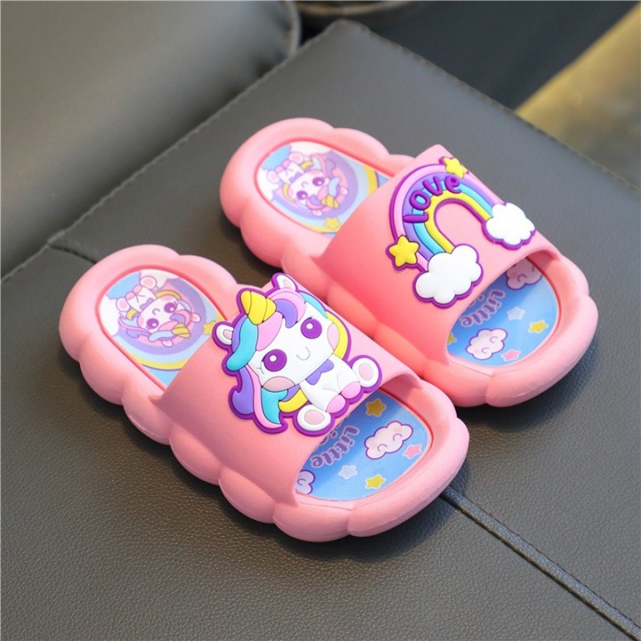 UNICORN CURLY SLIP ON