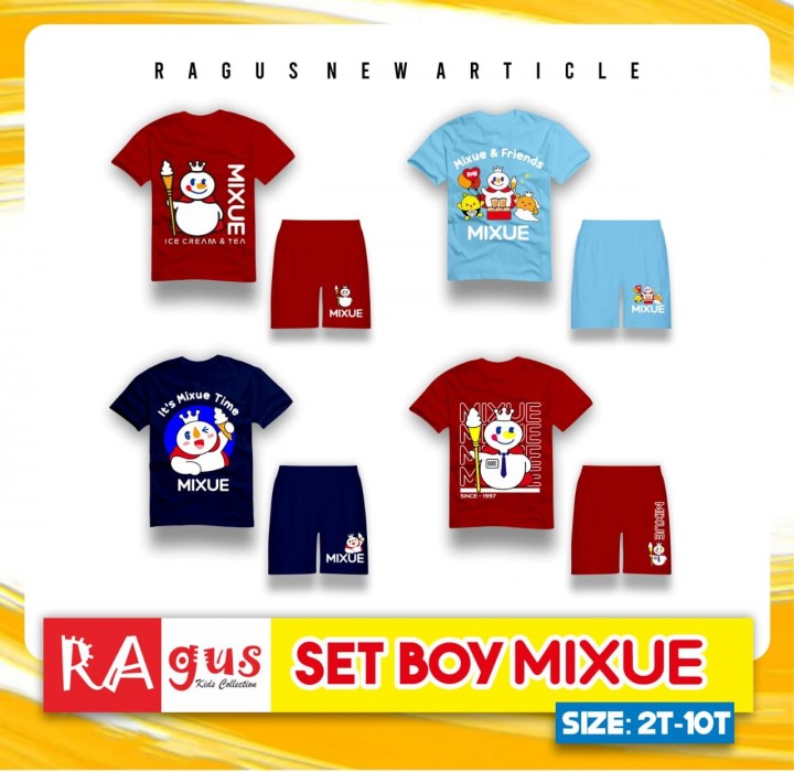 SETELAN BOY MIXUE BY RAGUS