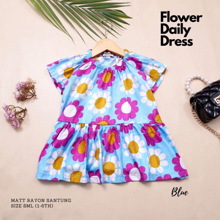 FLOWER DAILY DRESS BY HELLOZA