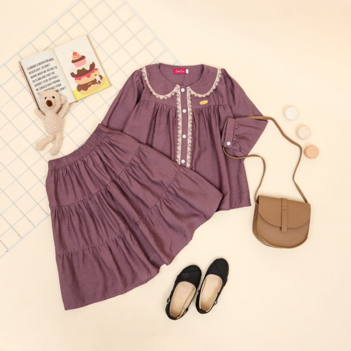 NEYSHA BLOUSE SET SKIRT BY FLOWKIDS