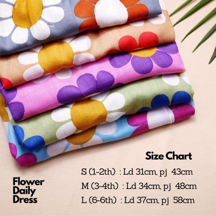 FLOWER DAILY DRESS BY HELLOZA