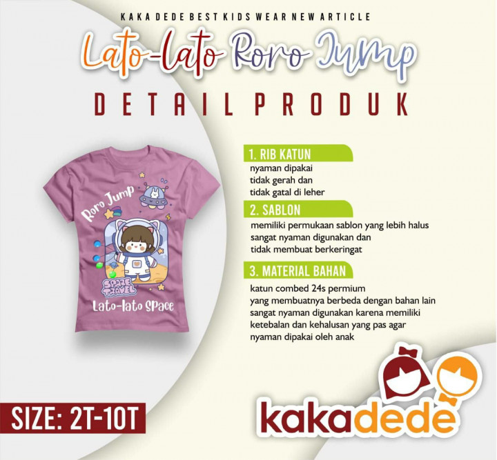 LATO-LATO RORO JUMP SET DENIM BY KAKADEDE