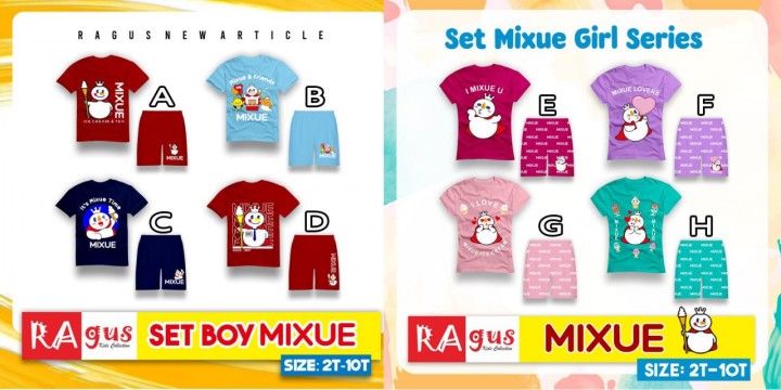 SETELAN BOY MIXUE BY RAGUS