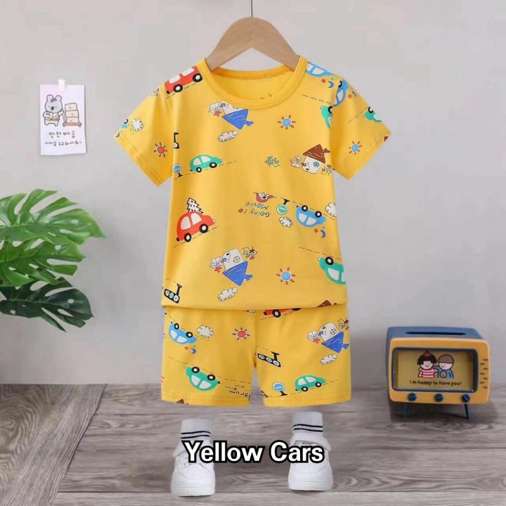 SERI 4 MOOSE PENDEK PENDEK SET PIYAMA ANAK