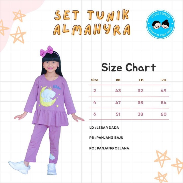 SET TUNIC ALMAHYRA BY LITTLE STORIES