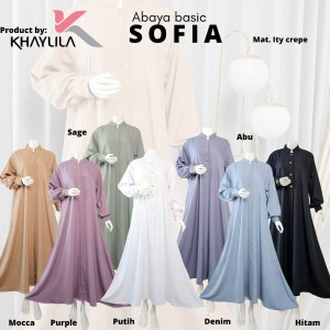 ABAYA BASIC SOFIA BY KHAYLILA