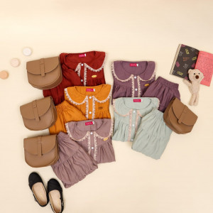 NEYSHA BLOUSE SET SKIRT BY FLOWKIDS