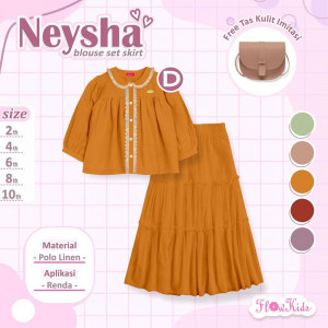 NEYSHA BLOUSE SET SKIRT BY FLOWKIDS