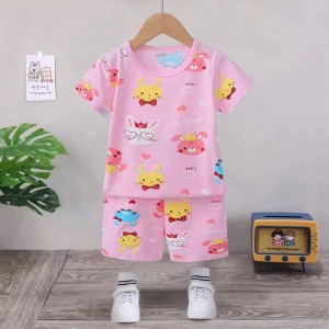 SERI 4 MOOSE PENDEK PENDEK SET PIYAMA ANAK