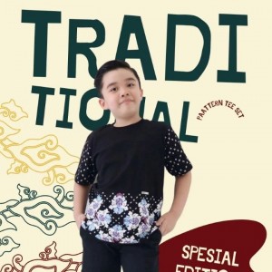 TRADITIONAL PATTERN TEE-SET BY LITTLEARKS